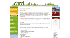 Desktop Screenshot of chrd.ca